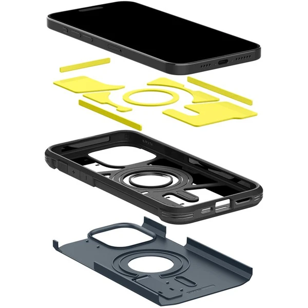 Spigen Tough Armor MagFit kryt iPhone 15 Pro Max modrý - Puzdra - Obrázok BNU8000601