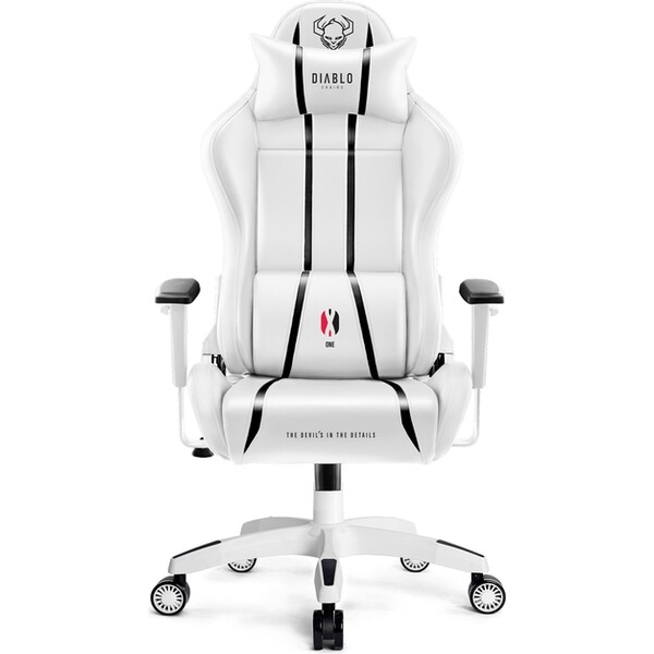 E-shop Diablo X-One 2.0 Small herná stolička bielo-čierna