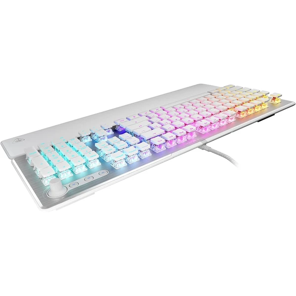 Turtle Beach Vulcan II herná klávesnica biela - Klávesnice - Obrázok BPLI000K01