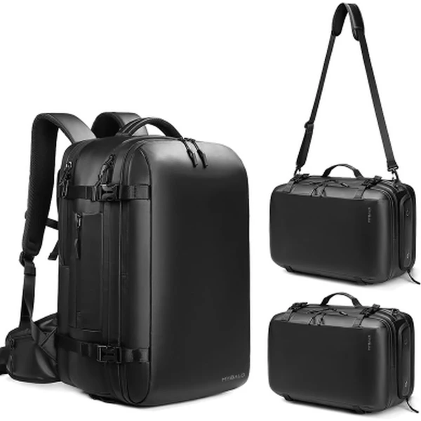 MyBalo Traveler cestovný batoh veľký 3v1 čierny - Batohy - Obrázok BQ7E000K01