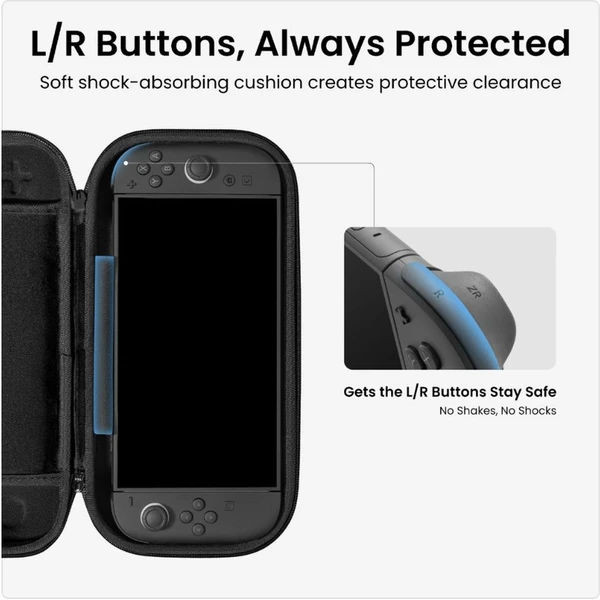tomtoc Slim Case puzdro pre Switch 2 šedé - Tašky - Obrázok BQ9H000K01