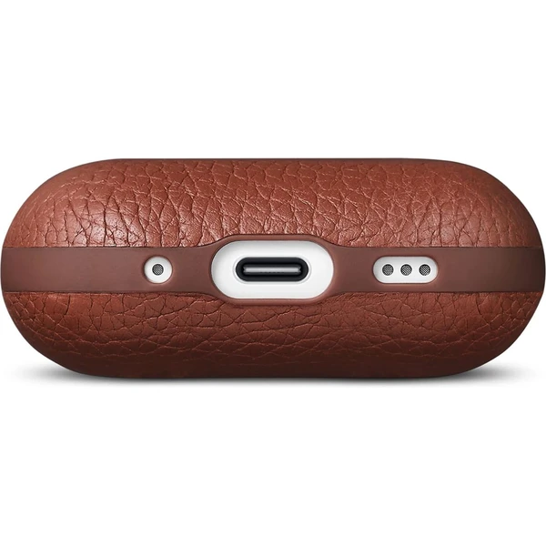 Woolnut Leather kožené puzdro pre AirPods Pro 3. generácie hnedé - Puzdra - Obrázok BQJI000K01