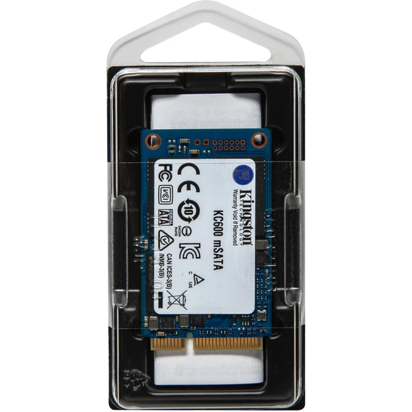 Kingston KC600 SSD mSATA 256GB - SSD - Obrázok BQMV000501
