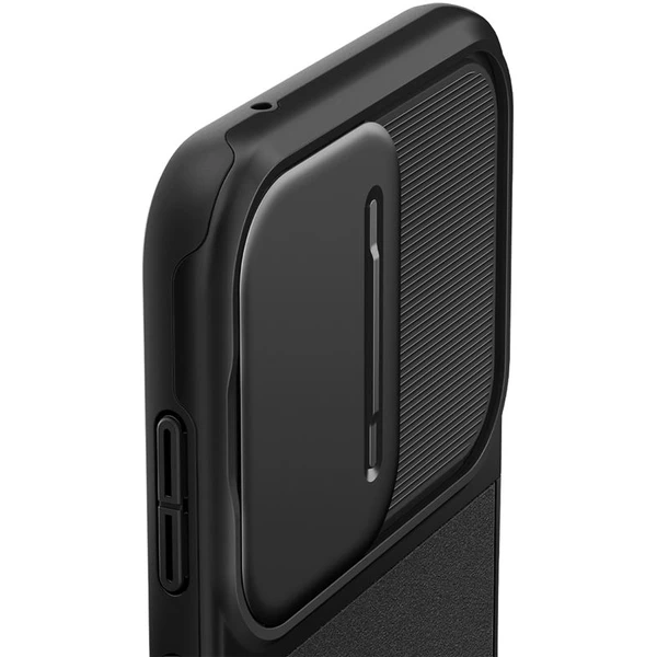 Spigen Optik Armor kryt Samsung Galaxy S23 FE čierny - Puzdra - Obrázok BQV3000N01
