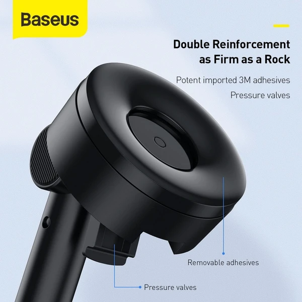 Baseus car holder gravity telescopic držiak do auta čierny - Držiaky - Obrázok BR4C300401