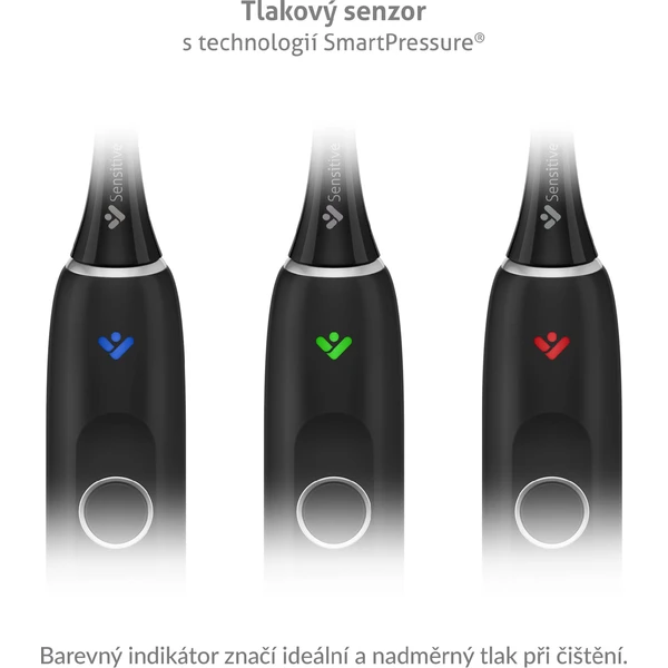 TrueLife SonicBrush Clean70 UV sonická kefka čierna - Zubné kefky - Obrázok BRUL000K01