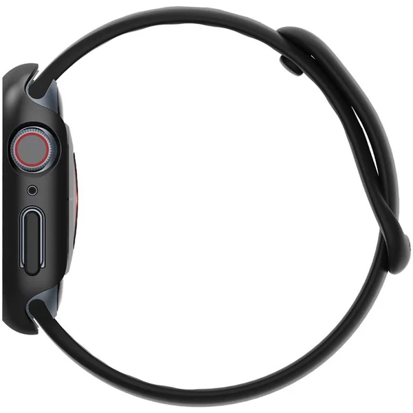 Spigen Thin Fit puzdro Apple Watch 9/8/7 (45mm) čierne - Puzdra - Obrázok BS1PF00101