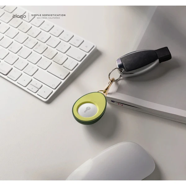 ELAGO Avocado puzdro pre Apple AirTag zelené - Puzdra - Obrázok BSEM100501