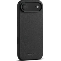 Woolnut MagSafe kožený kryt iPhone Air čierny - Puzdra