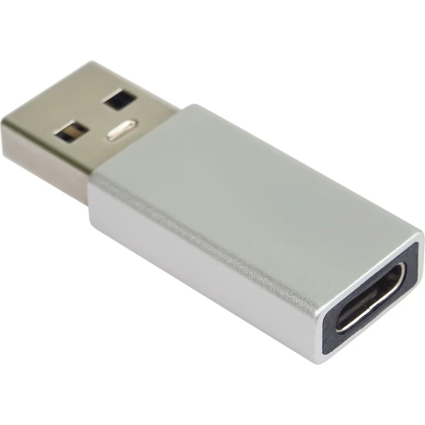 PremiumCord USB-A/USB-C redukcia strieborná - Káble a redukcie - Obrázok BTHF000K01