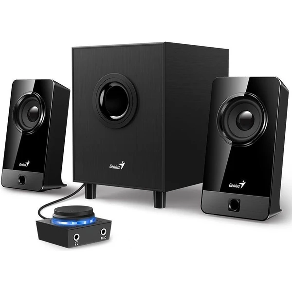 Genius SW-2.1 300X reproduktory 2.1 čierne - Reproduktory - Hlavný obrázok