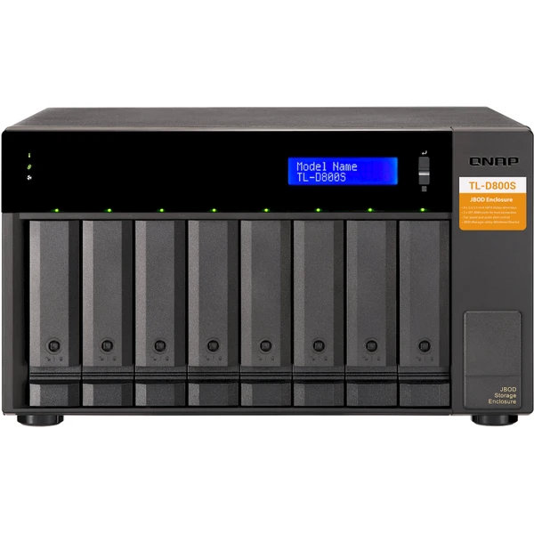 QNAP TL-D800S - Servery NAS - Hlavný obrázok