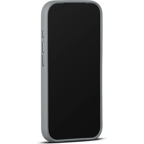 Woolnut MagSafe kožený kryt iPhone 17 Pro sivý - Puzdra - Obrázok BULH000K01