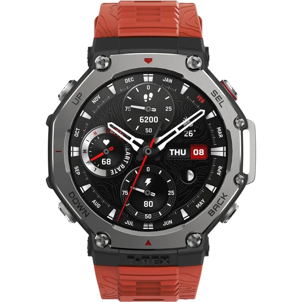 Amazfit T-Rex 3 chytré hodinky červené - Inteligentné hodinky - Obrázok BV2G000K01