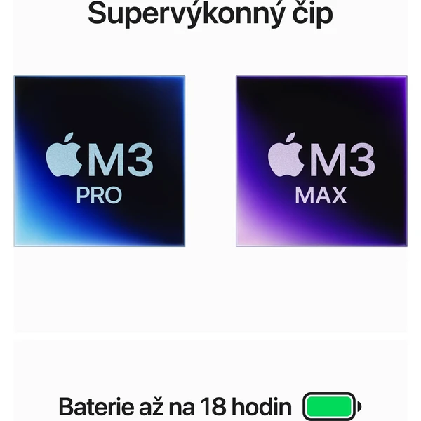 Apple MacBook Pro 14" / M3 Pro / 1TB (2023) - Notebooky - Obrázok BVC0000L01
