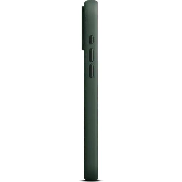 Woolnut MagSafe kožený kryt iPhone 17 Pro Max tmavo zelený - Puzdra - Obrázok BVLH000K01