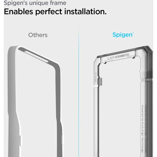 Spigen Glas tR AlignMaster 2 Pack tvrdené sklo Samsung Galaxy S21 FE 5G - Ochranné fólie a sklo - Obrázok BWE0700301