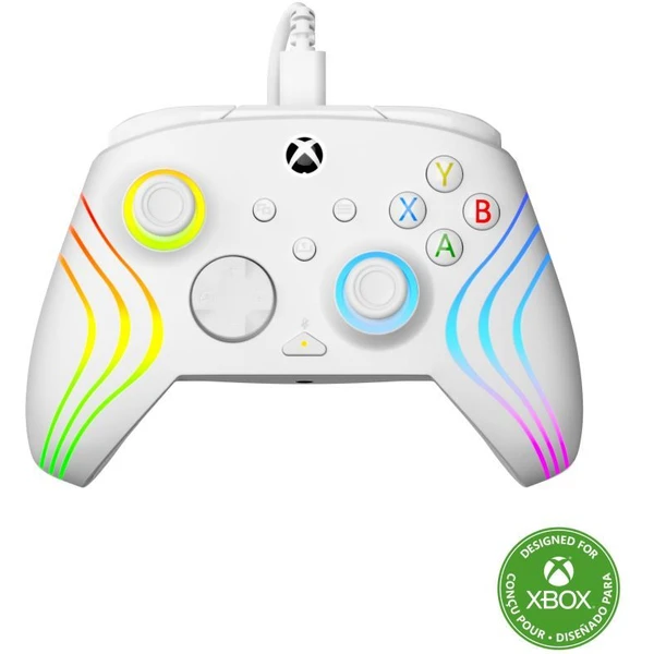 Turtle Beach herný ovládač RGB Afterglow Wave (XBOX/PC) biely - Herné ovládače - Obrázok BXMH000K01