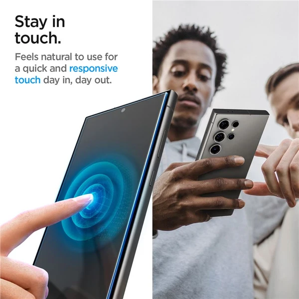 Spigen Glass TR EZ Fit Privacy 2 Pack sklo Samsung Galaxy S24 Ultra - Ochranné fólie a sklo - Obrázok BY66000N01