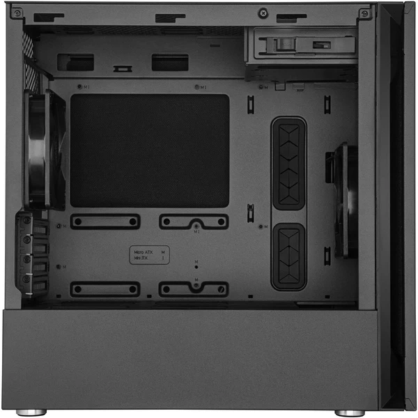 Cooler Master Silencio S400 Steel čierna - Počítačové skrine - Obrázok BYCPF00101