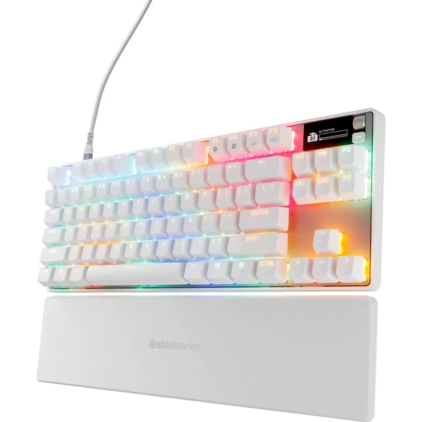 SteelSeries Apex Pro TKL Gen 3 (US) biela - Klávesnice - Obrázok BYGF000L01
