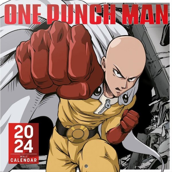 Kalendár One Punch Man 2024