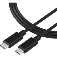 Tactical Smooth Thread USB-C/USB-C napájací kábel 15W 0,3m čierny - Káble a redukcie