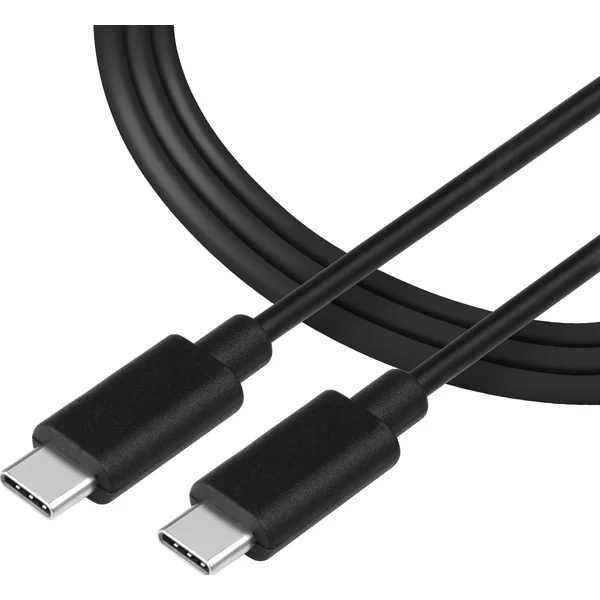 Tactical Smooth Thread USB-C/USB-C napájací kábel 15W 0,3m čierny - Káble a redukcie - Hlavný obrázok