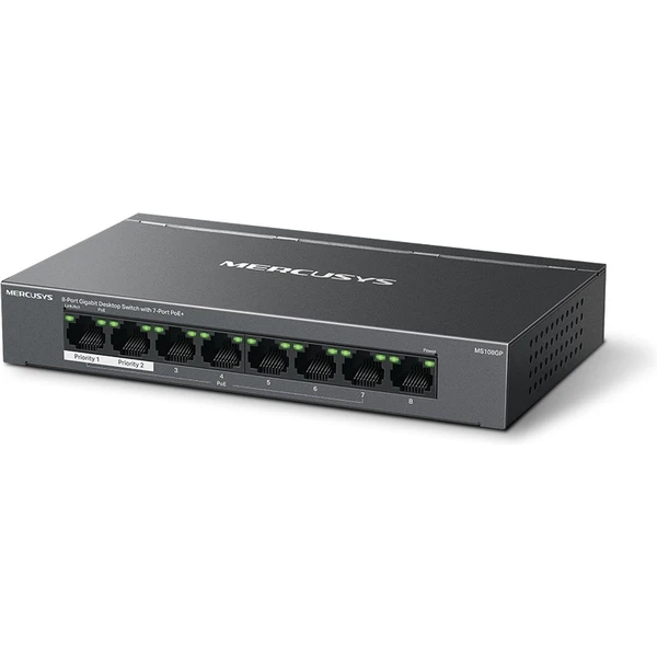 Mercusys MS108GP switch - Switche - Obrázok C0B5000P01