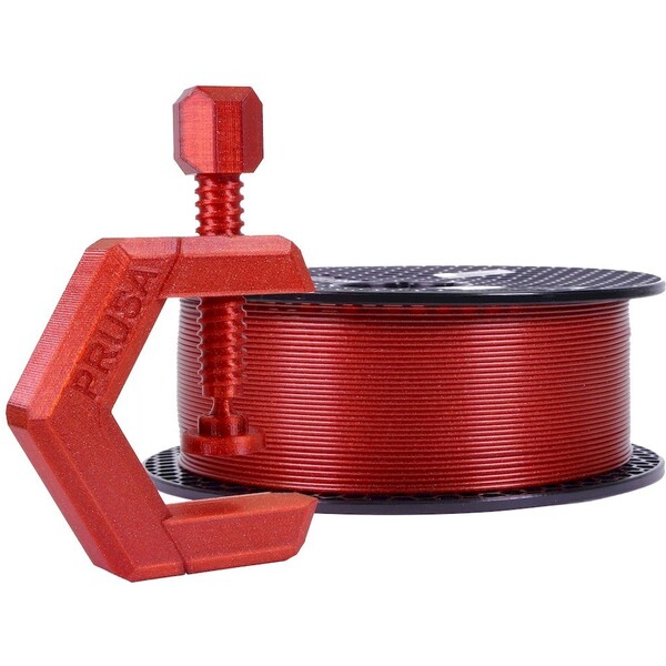Prusament PETG Carmine Red Transparent 1kg