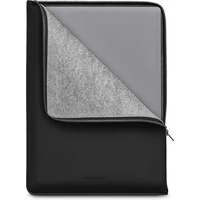 Woolnut Matte PU Folio puzdro MacBook Pro 16" čierne - Puzdra