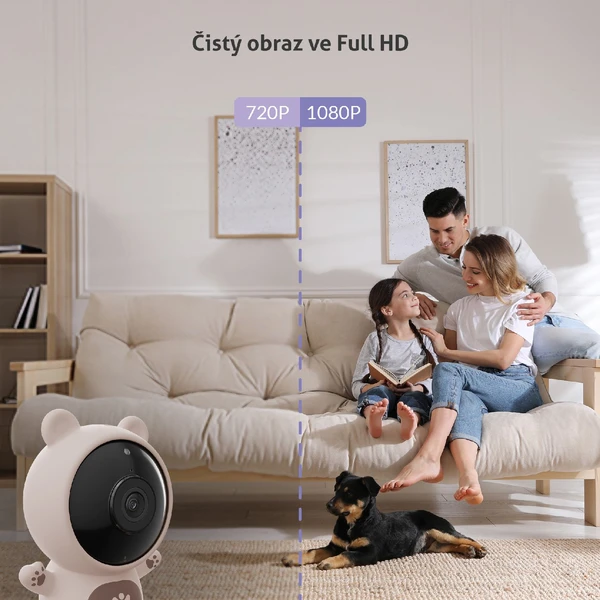 TrueLife NannyCam S3 Smart detská pestúnka - Kamery - Obrázok C0M7000P01