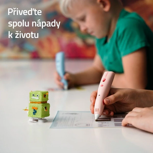 LAMAX ArtKid1 3D pero ružové - 3D Perá - Obrázok C0PC000O01