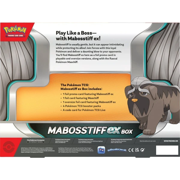 Pokémon TCG: Mabosstiff ex Box - Pokémon karty - Obrázok C0R1000P01