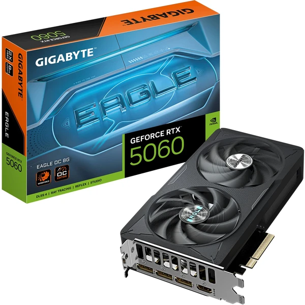 GIGABYTE NVIDIA GeForce RTX 5060 EAGLE OC 8G - Grafické karty - Obrázok C0XE000P01