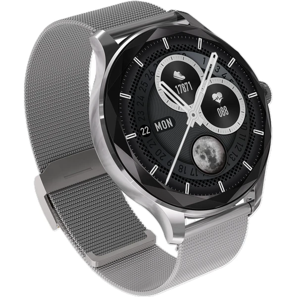 Garett Smartwatch Viva strieborné - Inteligentné hodinky - Obrázok C11D000L01