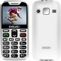 EVOLVEO EasyPhone XR mobilný telefón pre seniorov s nabíjacím stojanom biely - Mobilné telefóny