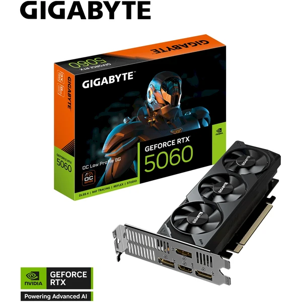 GIGABYTE NVIDIA GeForce RTX 5060 OC Low Profile 8G - Grafické karty - Obrázok C14F000O01