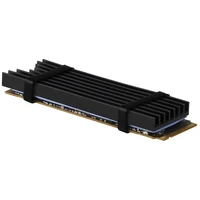 AXAGON CLRM2L6 hliníkový pasívny chladič pre M.2 2280 SSD výška 6 mm - Chladiče