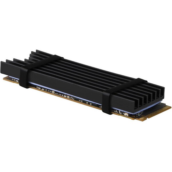 AXAGON CLRM2L6 hliníkový pasívny chladič pre M.2 2280 SSD výška 6 mm