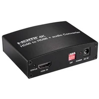 PremiumCord HDMI -> HDMI/Toslink/Cinch/3,5mm redukcia čierna - Káble a redukcie