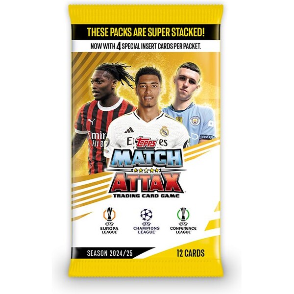 Futbalové karty Topps Match Attax TCG 2024/25 UCC Packet