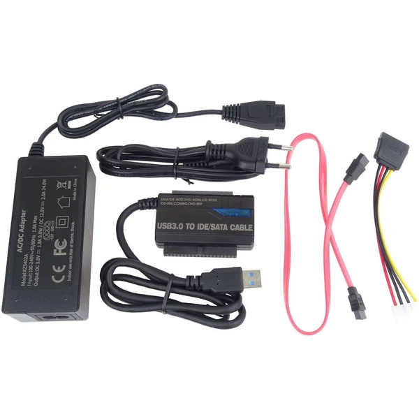 PremiumCord USB 3.0 - SATA + IDE adaptér s káblom - Externé boxy - Obrázok C1G3000J01