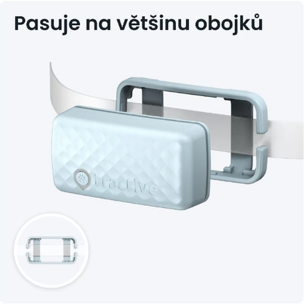 Tractive GPS CAT Mini tracker polohy a aktivity pre mačky mentolový - GPS Moduly - Obrázok C1L5000J01