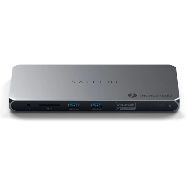 Satechi Thunderbolt 4 viacdisplejová dokovacia stanica vesmírne šedá - Dokovacie stanice - Obrázok C1OC000J01