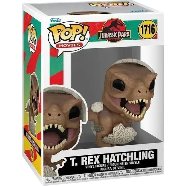 Funko POP! #1716 Movies: Jurassic park - Hatchling Tyrannosaurus Rex - Funko POP! - Obrázok C1OG000J01