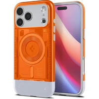 Spigen Classic C1 MagSafe kryt iPhone 17 Pro Max tangerine - Puzdra