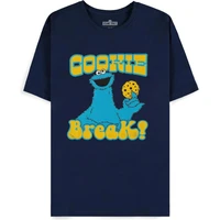 Pánske tričko s krátkym rukávom Difuzed Sesame Street Cookie Monster - L - Tričká