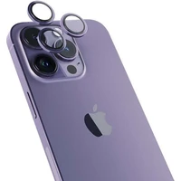 EPICO ochranné sklíčka na šošovky kamery Apple iPhone 14 Pro / 14 Pro Max tmavo fialová - Ochranné fólie a sklo