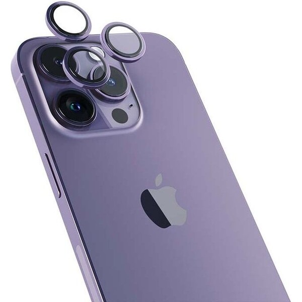 EPICO ochranné sklíčka na šošovky kamery Apple iPhone 14 Pro / 14 Pro Max tmavo fialová